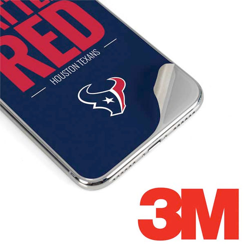 NFL Houston Texans Team Motto iPhone XS Max Skin