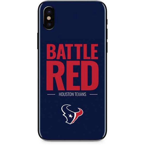 NFL Houston Texans Team Motto iPhone XS Skin