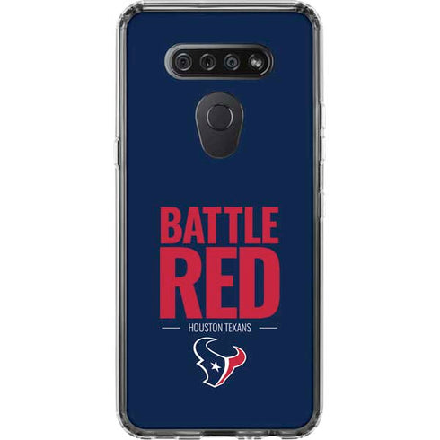 NFL Houston Texans Team Motto LG K51/Q51 Clear Case