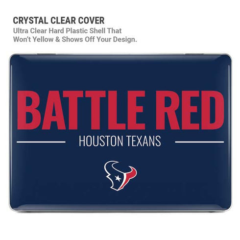 NFL Houston Texans Team Motto MacBook Air 15in (2023-2025) Case plus Skin