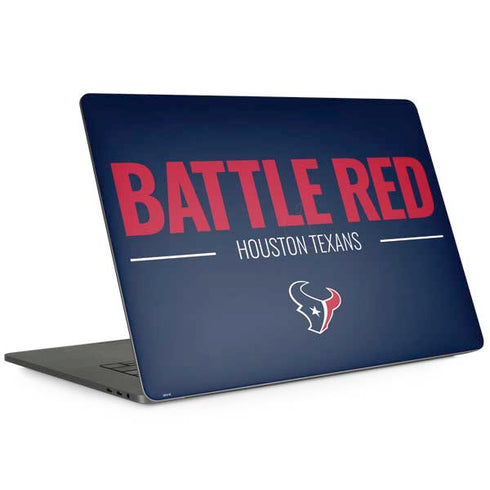 NFL Houston Texans Team Motto Apple MacBook Pro 15-inch Skin