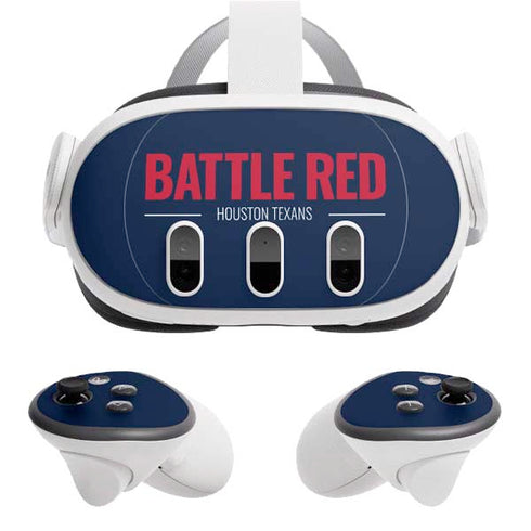 NFL Houston Texans Team Motto Meta Quest 3 Skin