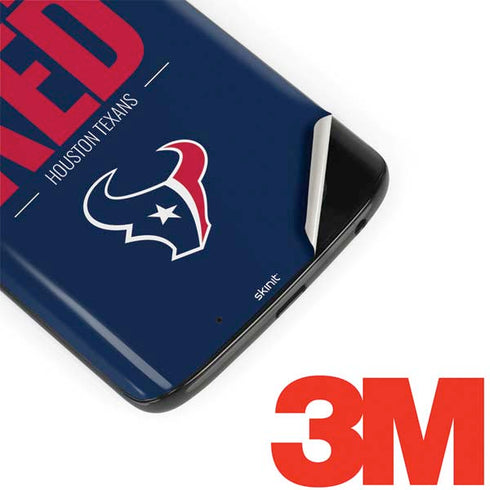 NFL Houston Texans Team Motto Moto G6 Skin