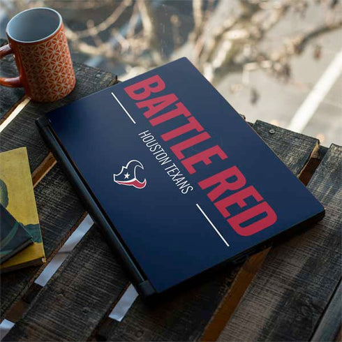 NFL Houston Texans Team Motto MSI GS65 Stealth Laptop Skin
