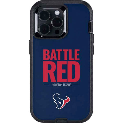NFL Houston Texans Team Motto Otterbox Defender iPhone Skin