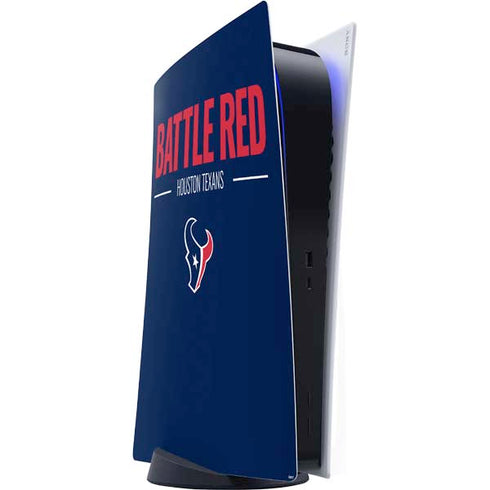 NFL Houston Texans Team Motto PS5 Digital Edition Console Skin