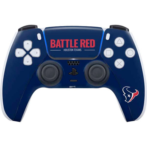 NFL Houston Texans Team Motto PS5 Controller Skin