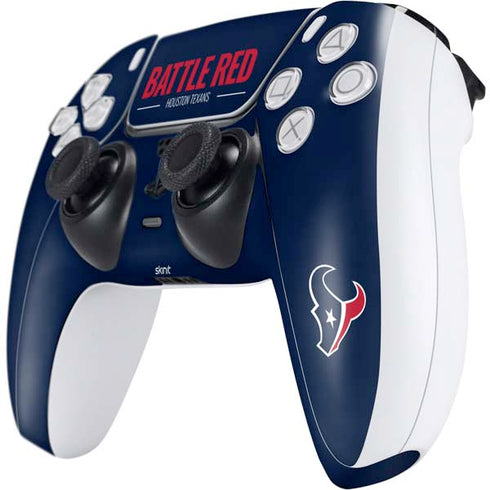 NFL Houston Texans Team Motto PS5 Controller Skin