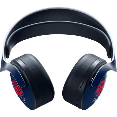 NFL Houston Texans Team Motto PULSE 3D Wireless Headset for PS5 Skin