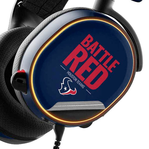 NFL Houston Texans Team Motto SteelSeries Arctis 5 Skin
