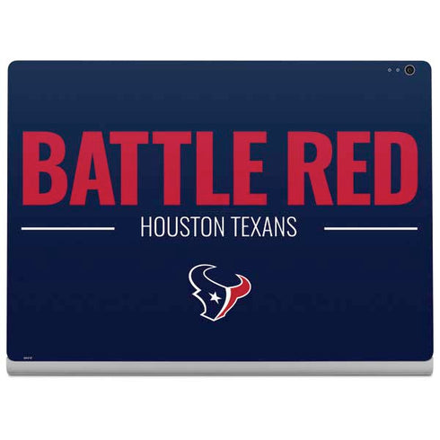 NFL Houston Texans Team Motto Surface Book 2 13.5in Skin