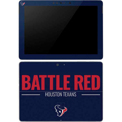 NFL Houston Texans Team Motto Surface Go Skin