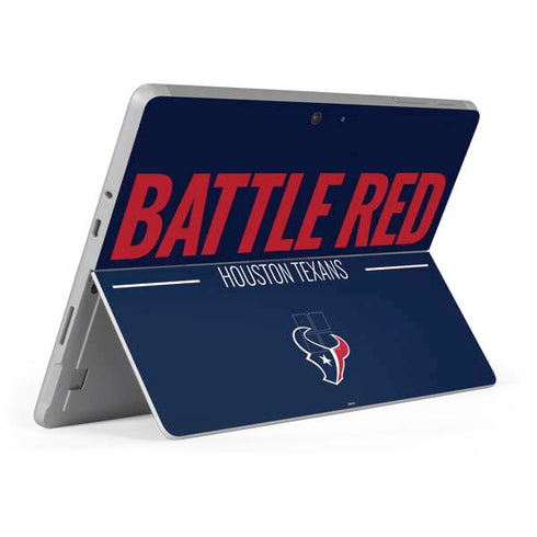 NFL Houston Texans Team Motto Surface Go Skin