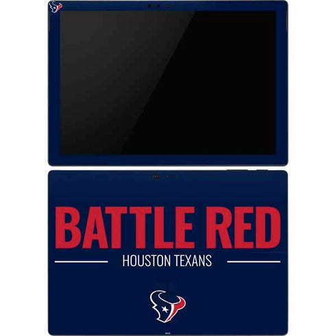 NFL Houston Texans Team Motto Surface Pro 6 Skin