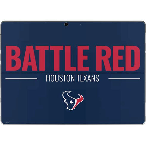 NFL Houston Texans Team Motto Surface Pro 9 Skin