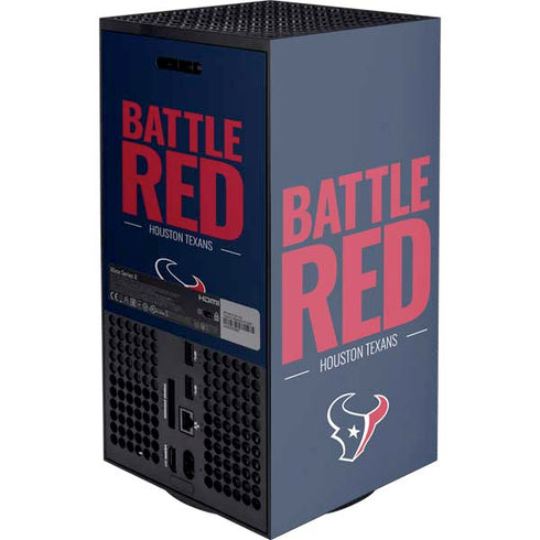NFL Houston Texans Team Motto Xbox Series X Console Skin
