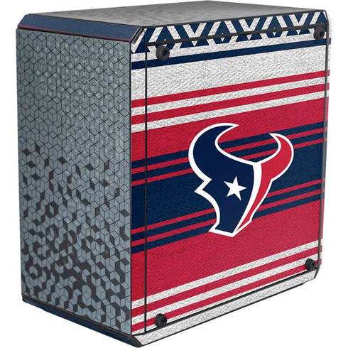 NFL Houston Texans Trailblazer Cooler Master MasterBox Q300L Mini Tower Skin