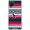 NFL Houston Texans Trailblazer Galaxy A12 Clear Case