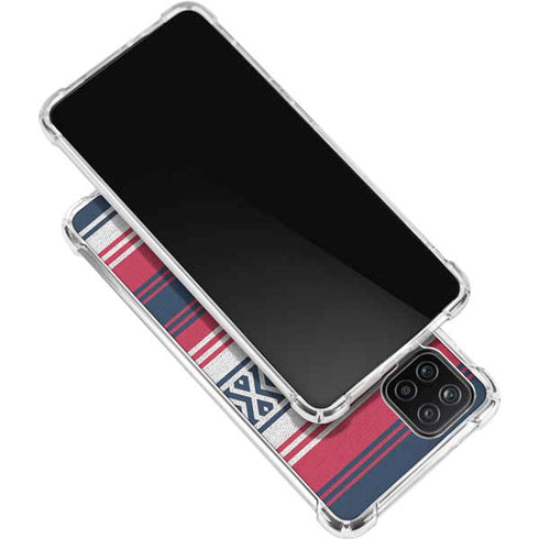 NFL Houston Texans Trailblazer Galaxy A12 Clear Case