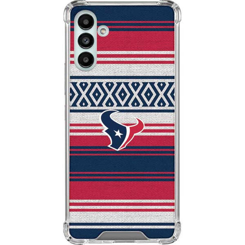 NFL Houston Texans Trailblazer Galaxy A13 5G Clear Case