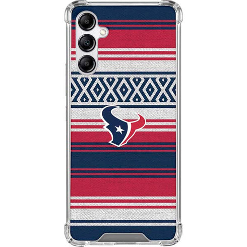 NFL Houston Texans Trailblazer Galaxy A15 5G Clear Case