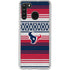 NFL Houston Texans Trailblazer Galaxy A21 Clear Case