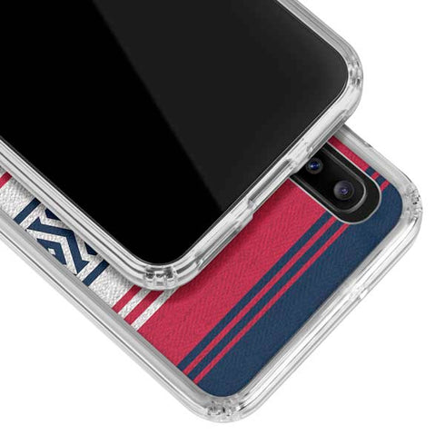 NFL Houston Texans Trailblazer Galaxy A30 Clear Case
