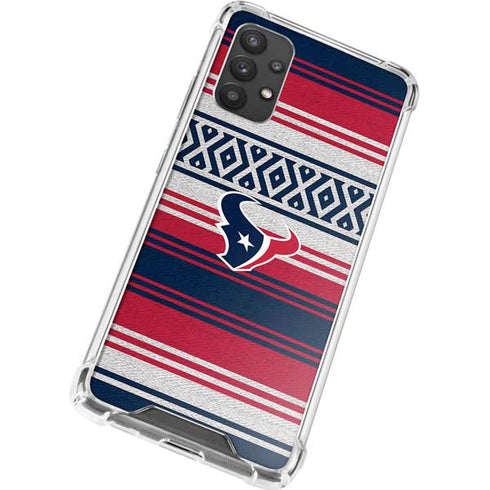 NFL Houston Texans Trailblazer Galaxy A32 5G Clear Case