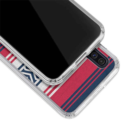 NFL Houston Texans Trailblazer Galaxy A50 Clear Case