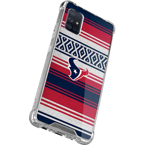NFL Houston Texans Trailblazer Galaxy A51 5G Clear Case
