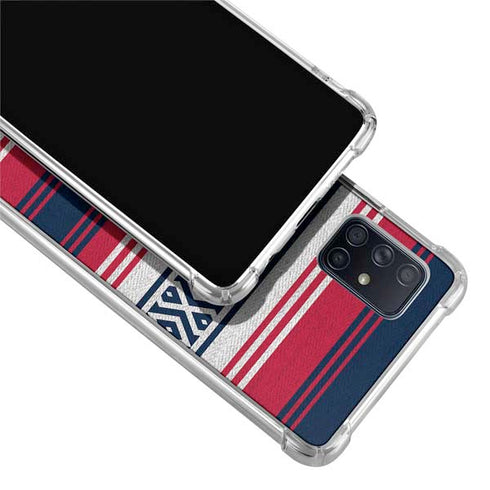 NFL Houston Texans Trailblazer Galaxy A71 5G Clear Case