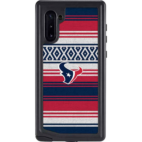 NFL Houston Texans Trailblazer Galaxy Note 10 Waterproof Case