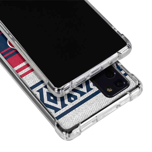 NFL Houston Texans Trailblazer Galaxy Note20 5G Clear Case
