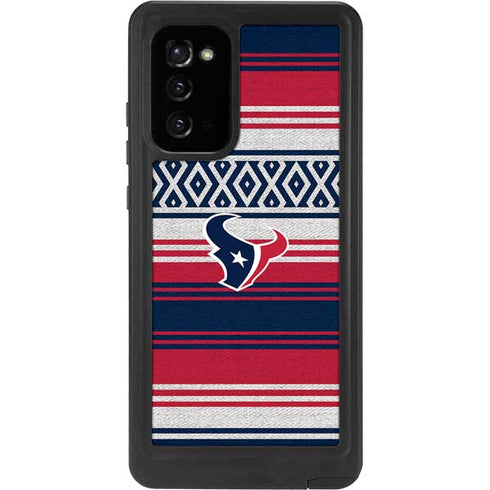 NFL Houston Texans Trailblazer Galaxy Note20 5G Waterproof Case