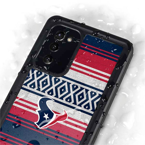 NFL Houston Texans Trailblazer Galaxy Note20 5G Waterproof Case