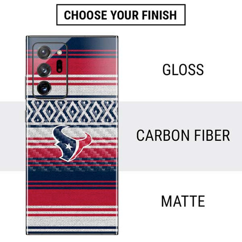 NFL Houston Texans Trailblazer Galaxy Note20 Ultra 5G Skin