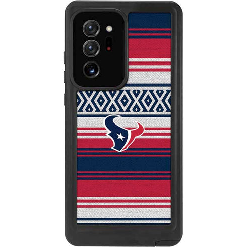 NFL Houston Texans Trailblazer Galaxy Note20 Ultra 5G Waterproof Case