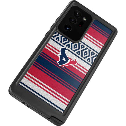 NFL Houston Texans Trailblazer Galaxy Note20 Ultra 5G Waterproof Case