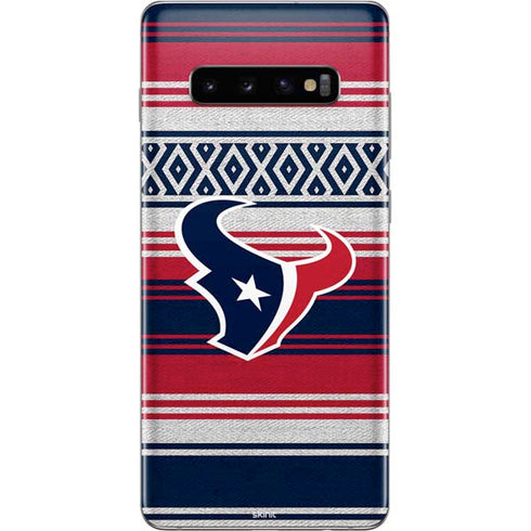 NFL Houston Texans Trailblazer Galaxy S10 Plus Skin
