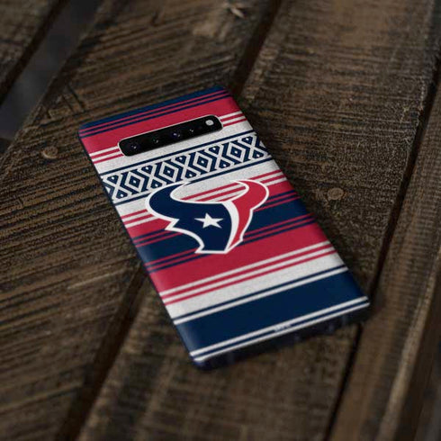 NFL Houston Texans Trailblazer Galaxy S10 Plus Skin