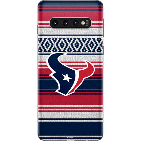NFL Houston Texans Trailblazer Galaxy S10 Skin