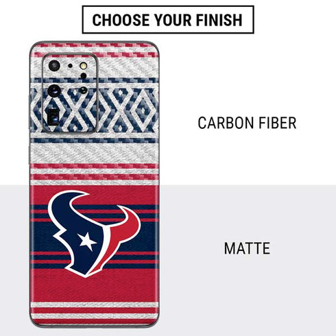 NFL Houston Texans Trailblazer Galaxy S20 Ultra 5G Skin