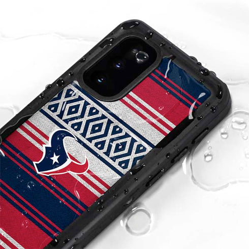 NFL Houston Texans Trailblazer Galaxy S20 Waterproof Case