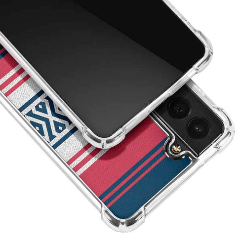 NFL Houston Texans Trailblazer Galaxy S21 Plus 5G Clear Case