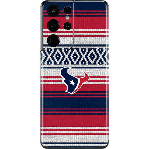 NFL Houston Texans Trailblazer Galaxy S21 Ultra 5G Skin