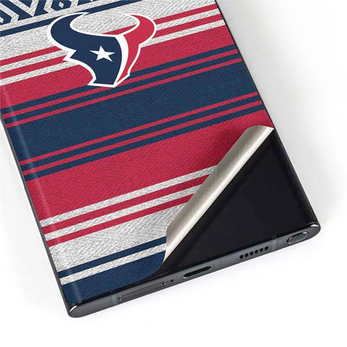 NFL Houston Texans Trailblazer Galaxy S22 Ultra Skin