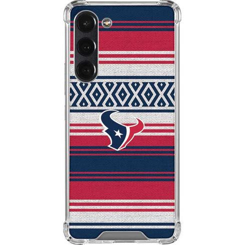 NFL Houston Texans Trailblazer Galaxy S23 Plus Clear Case