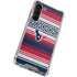 NFL Houston Texans Trailblazer Galaxy S23 Plus Clear Case