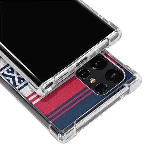 NFL Houston Texans Trailblazer Galaxy S24 Ultra Clear Case