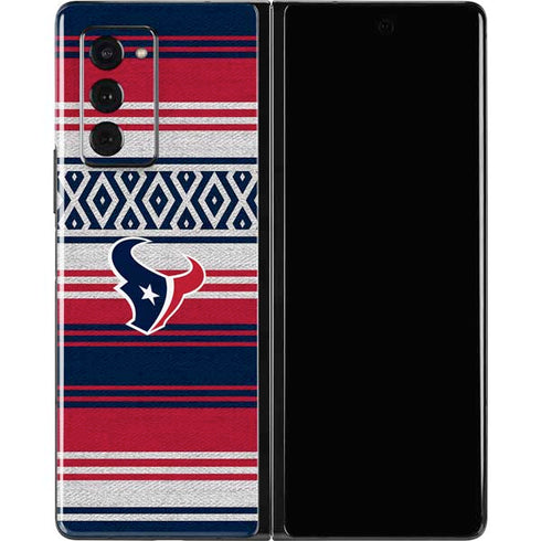 NFL Houston Texans Trailblazer Galaxy Z Fold2 5G Skin